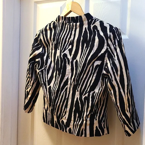 Zebra pattern blazer - Picture 2 of 7